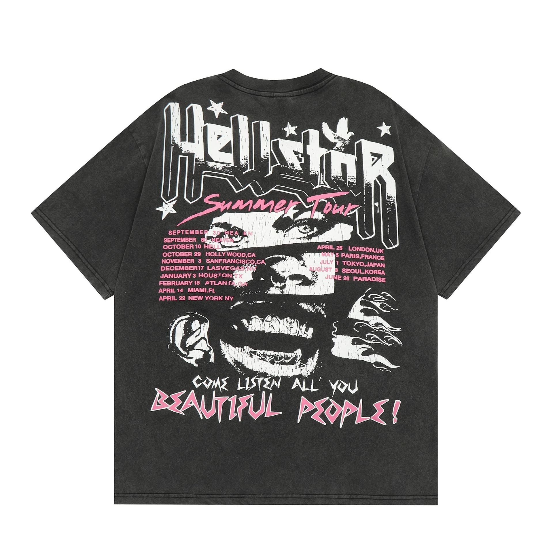 Hellstar T-shirt Creative Cartoon Portrait Printing