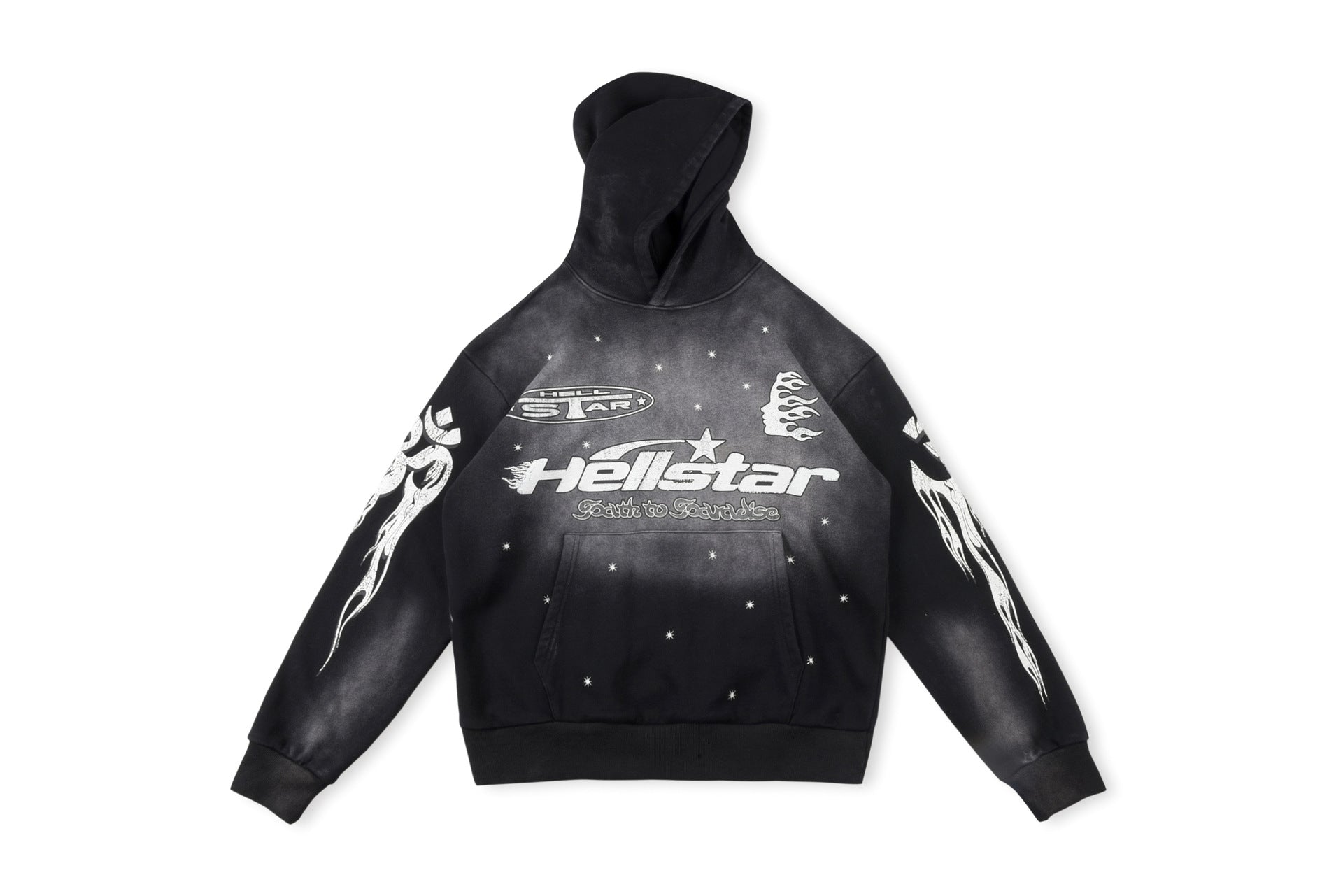 Hellstar Hoodie Vintage Distressed