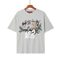 RRR123 T-shirt Embossed loose T-shirt