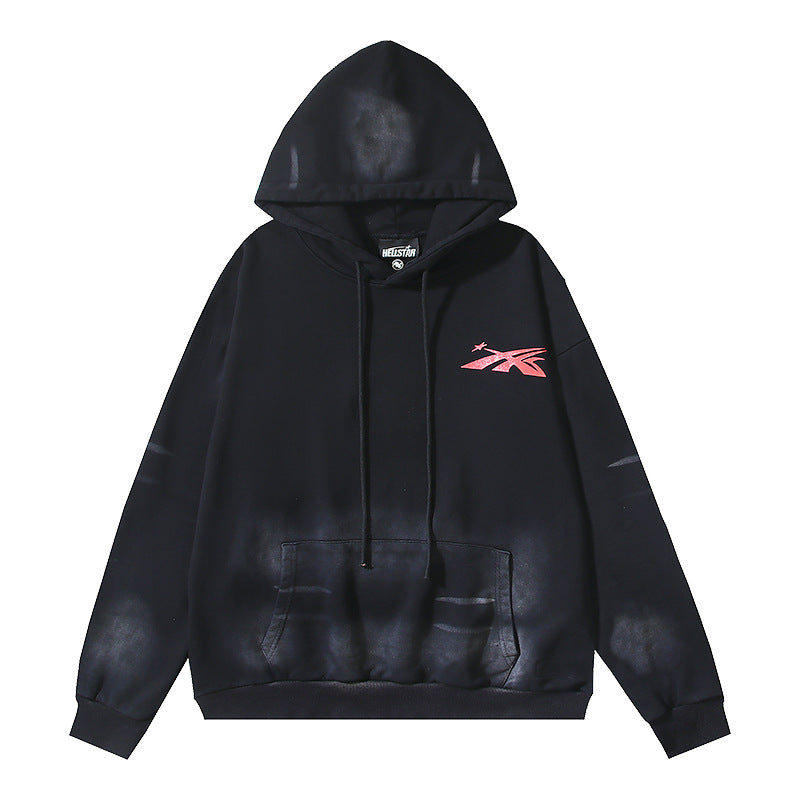 Hellstar Hoodie & Pants Wash Water Make Old Hoodies Sweater Trousers
