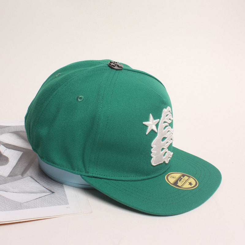 HellStar Hat Flat brim Embroidery Casual Versatile Trend
