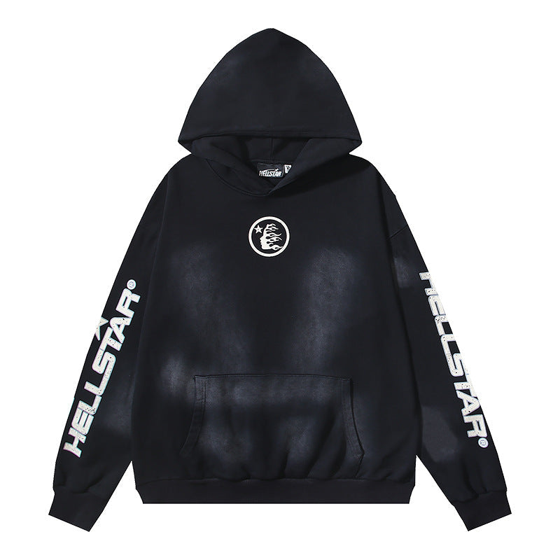 Hellstar Hoodie & Pants Wash Water Make Old Hoodies Sweater Trousers