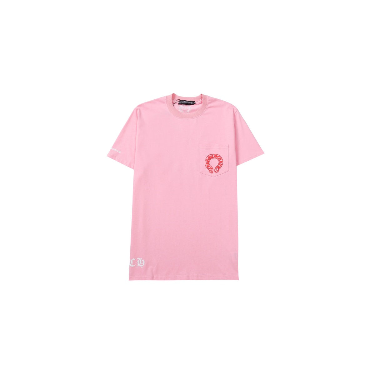 CHH Chrome Heart T Shirts Horseshoe Stacked Cross Short Sleeve T-Shirt